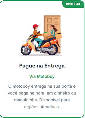 Pague na Entrega